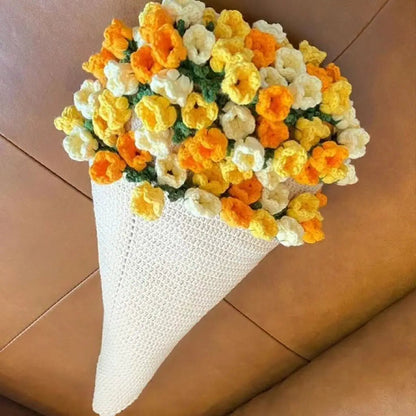 Bloomknits™ Rose Bouquet Blanket