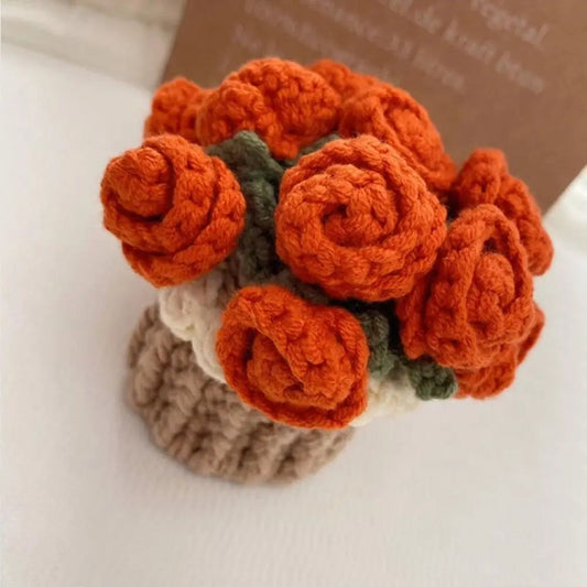 Bloomknits™ Rose Mug Coaster